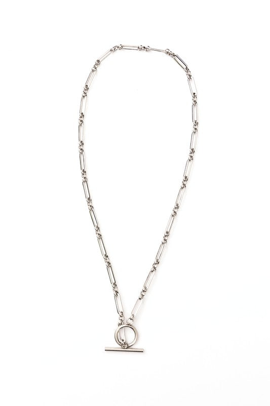 18K Stainless Toggle Chain Necklace, Tarnish Resistant-Reef Love