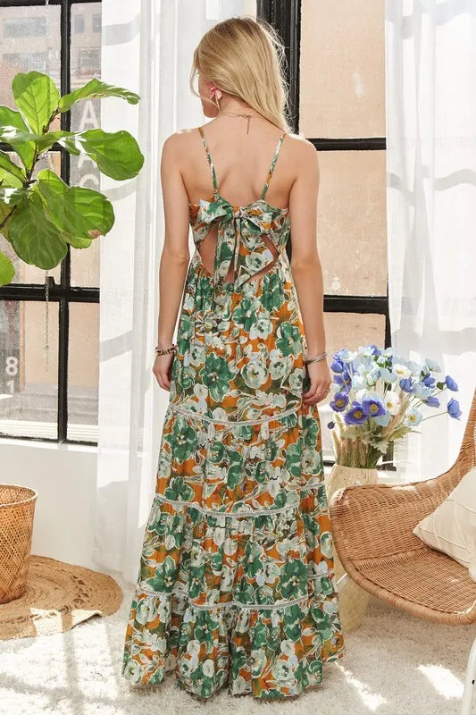 ADORA Drawstring Detail Washed Dress