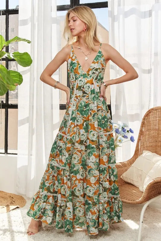 ADORA Drawstring Detail Washed Dress