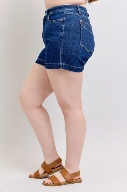 Judy Blue High Waist Tummy Control Denim Shorts