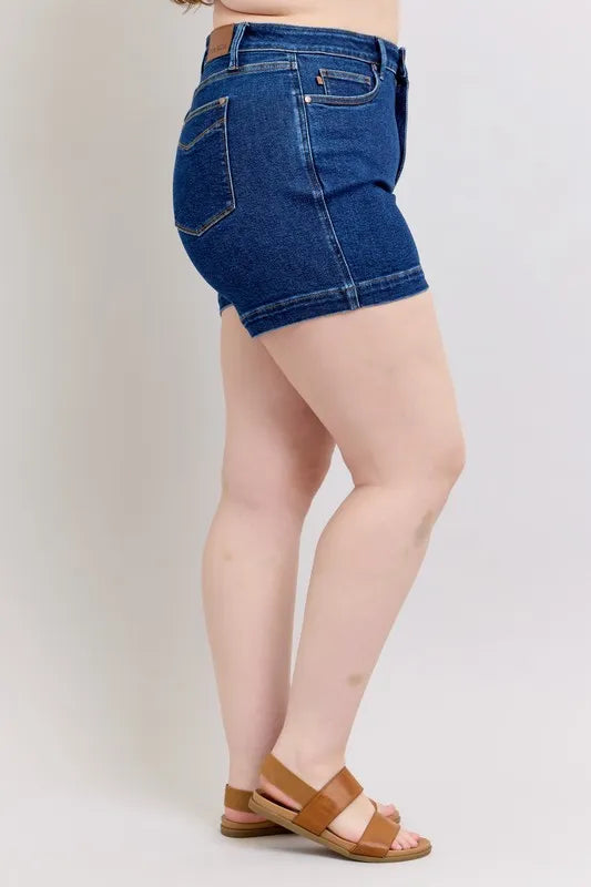 Judy Blue High Waist Tummy Control Denim Shorts