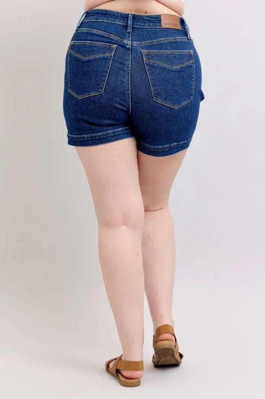 Judy Blue High Waist Tummy Control Denim Shorts