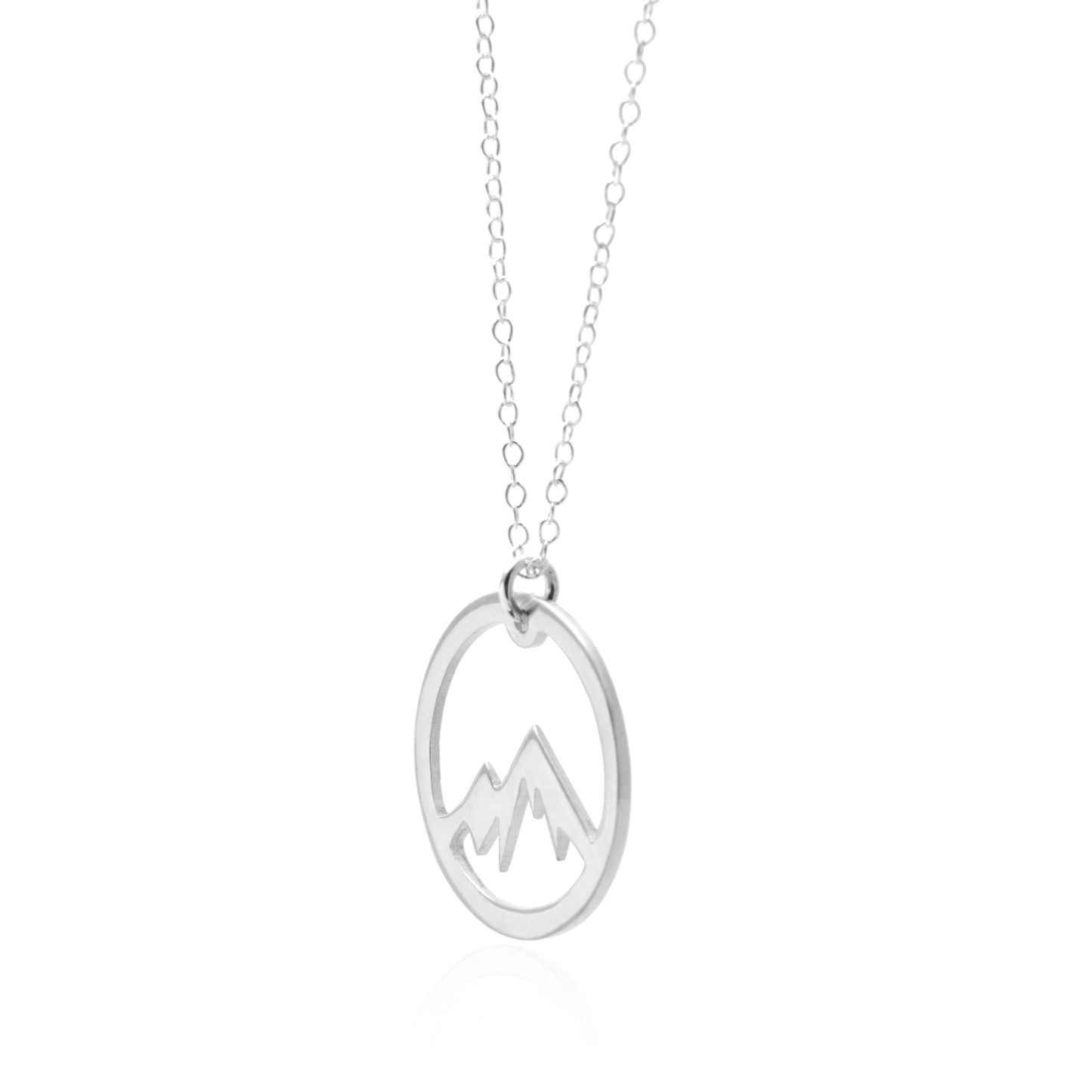 Silver Mountain Necklace