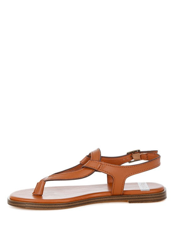 Torad Thong Toe Cut-Out Flats