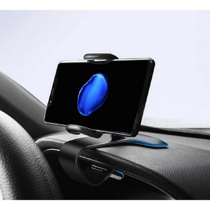 360° Universal Car Dashboard Phone Mount Clip - Versatile GPS and Cellphone Holder Clamp Stand for Safe Driving