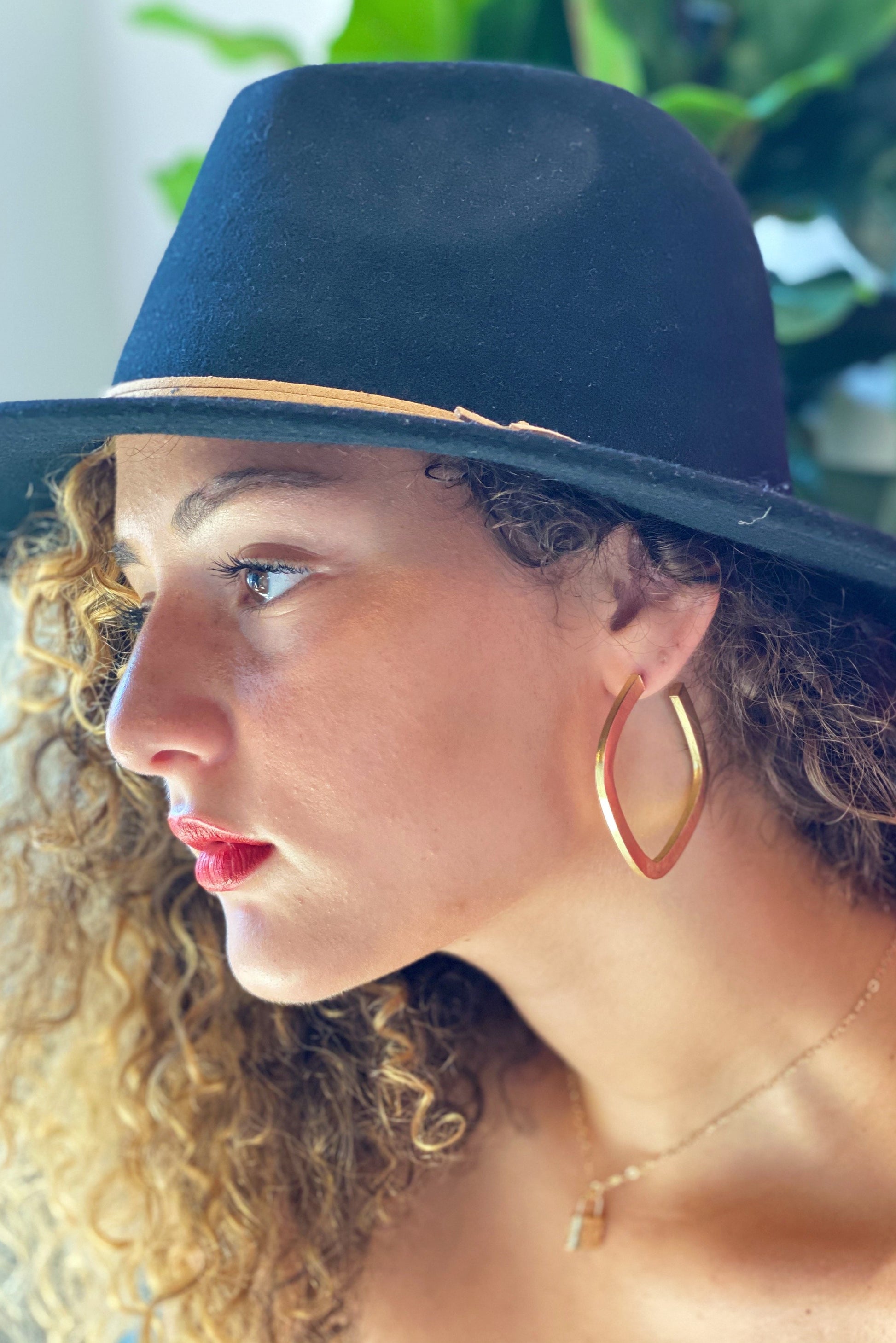 Overall Luxe Square Hoop Earrings-Jewelry & Accessories - Earrings - Hoop Earrings-Reef Love