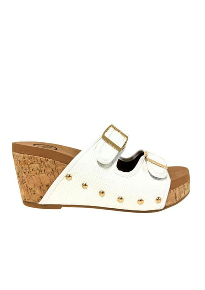 CADE Women's Cork Wedge Platform Sandals-Sandals-Reef Love