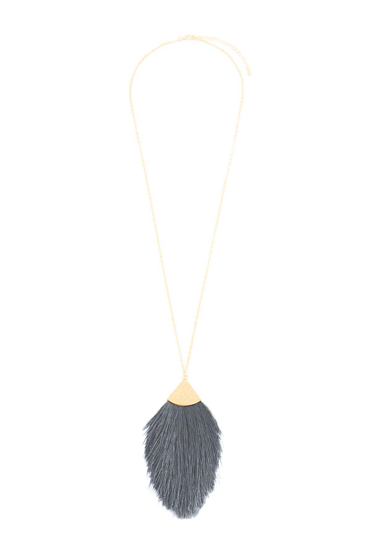 Tassel Pendant Necklace, Multiple Colors!