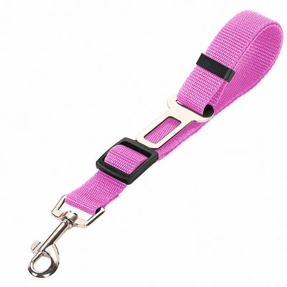 Dog Car Seat Belt Harness, Adjustable Leader Clip for Pet Safety