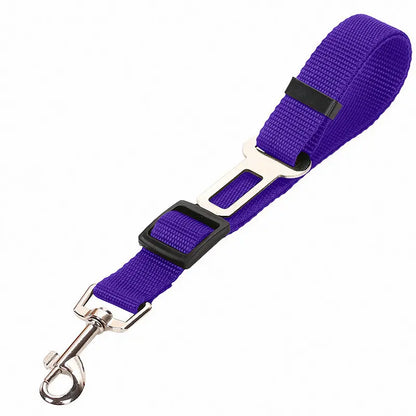 Dog Car Seat Belt Harness, Adjustable Leader Clip for Pet Safety