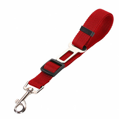 Dog Car Seat Belt Harness, Adjustable Leader Clip for Pet Safety