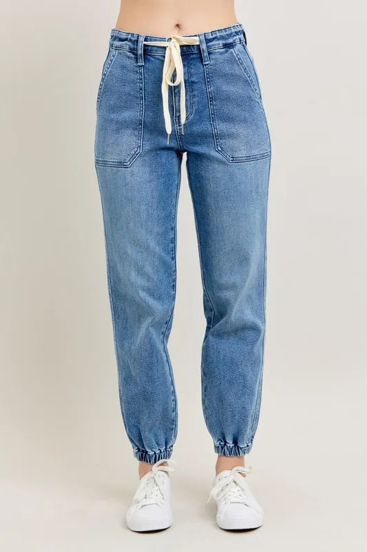 Judy Blue High Waist Denim Jogger