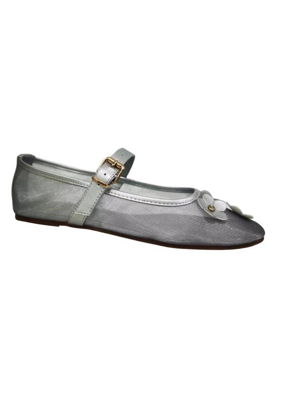 LEVI Ballerina Flats with Strap