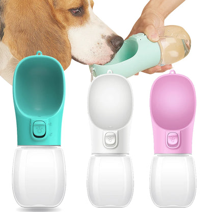 Portable Dog Water Bottle Leak Proof Travel Drinking Bowls Chihuahua French Bulldog Supplies