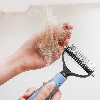 Pet De-shedding Brush, Dog Hair Remover