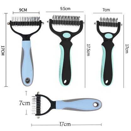 Pet De-shedding Brush, Dog Hair Remover