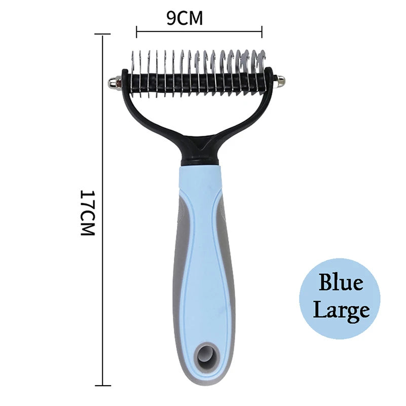 Pet De-shedding Brush, Dog Hair Remover